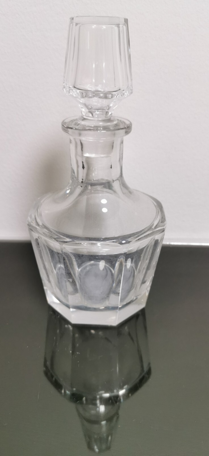 B. Smirnov Soviet USSR Rare Vintage 50's Heavy Crystal Glass Decanter Krepish - Image 3