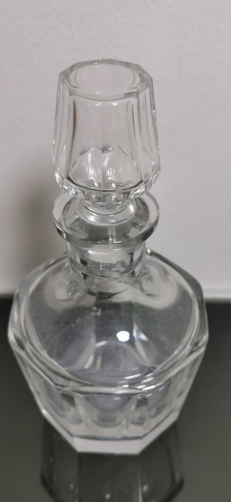 B. Smirnov Soviet USSR Rare Vintage 50's Heavy Crystal Glass Decanter Krepish - Image 4