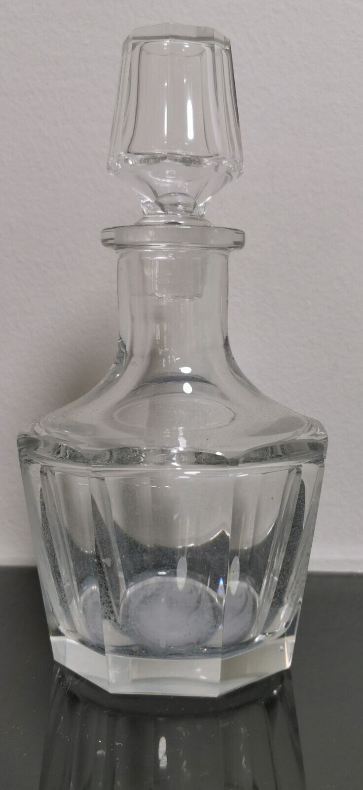 B. Smirnov Soviet USSR Rare Vintage 50's Heavy Crystal Glass Decanter Krepish