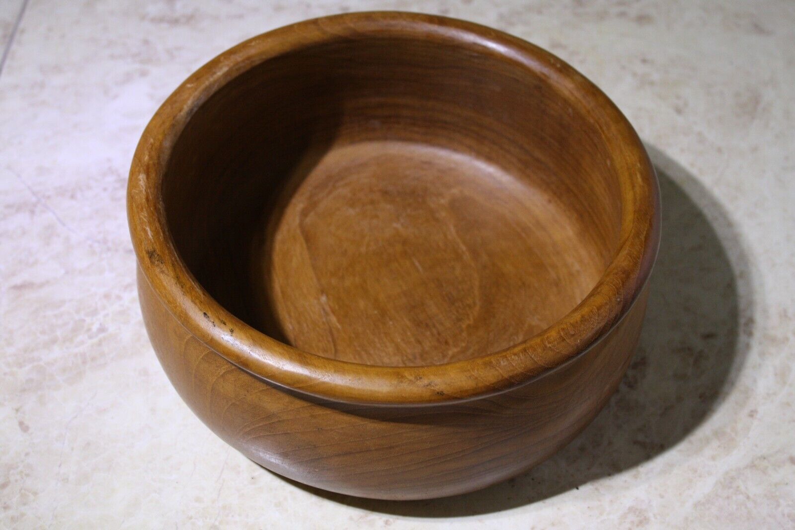 Old Primitive Antique Wooden Trencher Dough Bowl Hewn Carved Wood Hand Crafted ! - Image 20