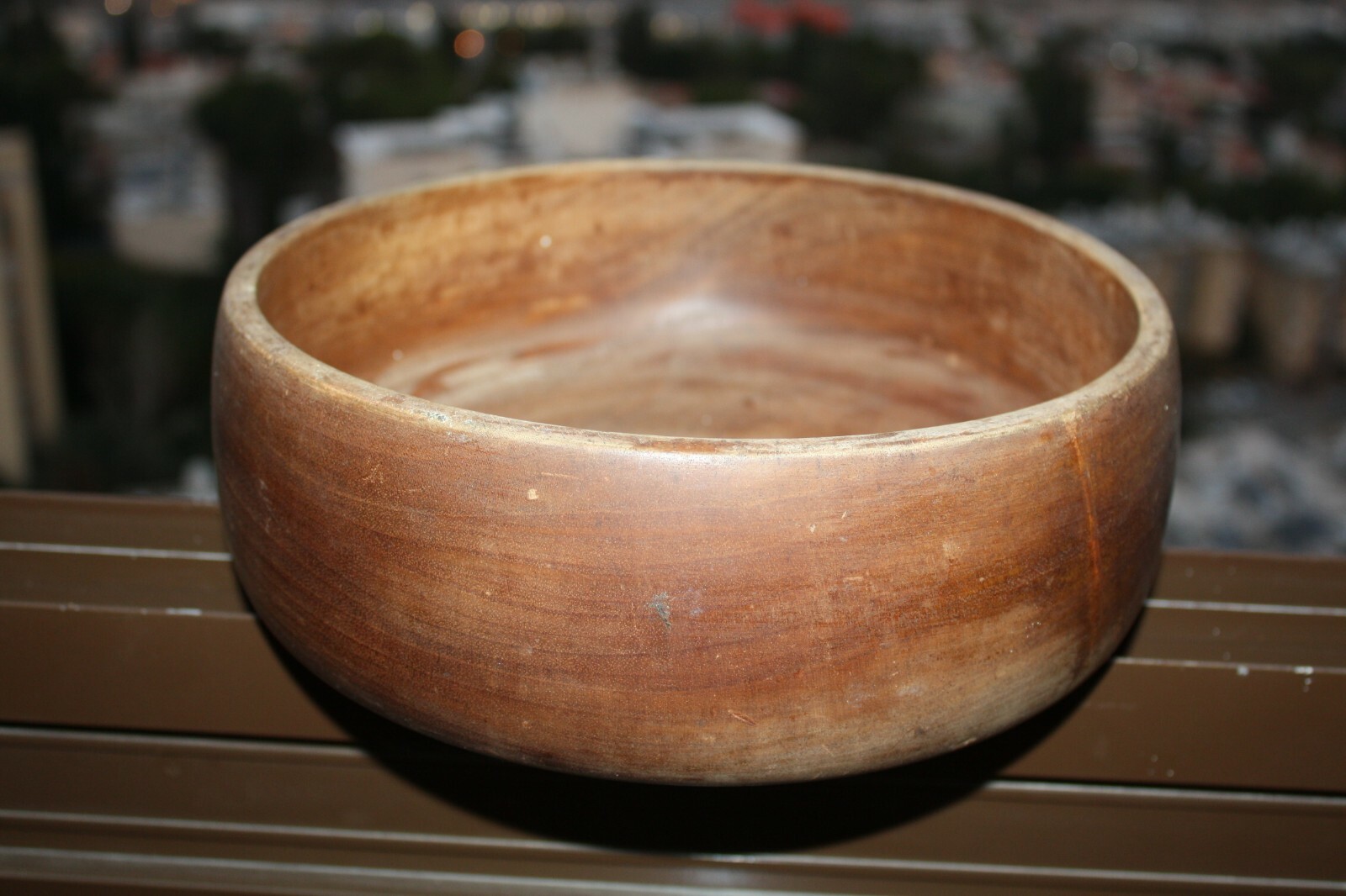 Old Primitive Antique Wooden Trencher Dough Bowl Hewn Carved Wood Hand Crafted ! - Image 15