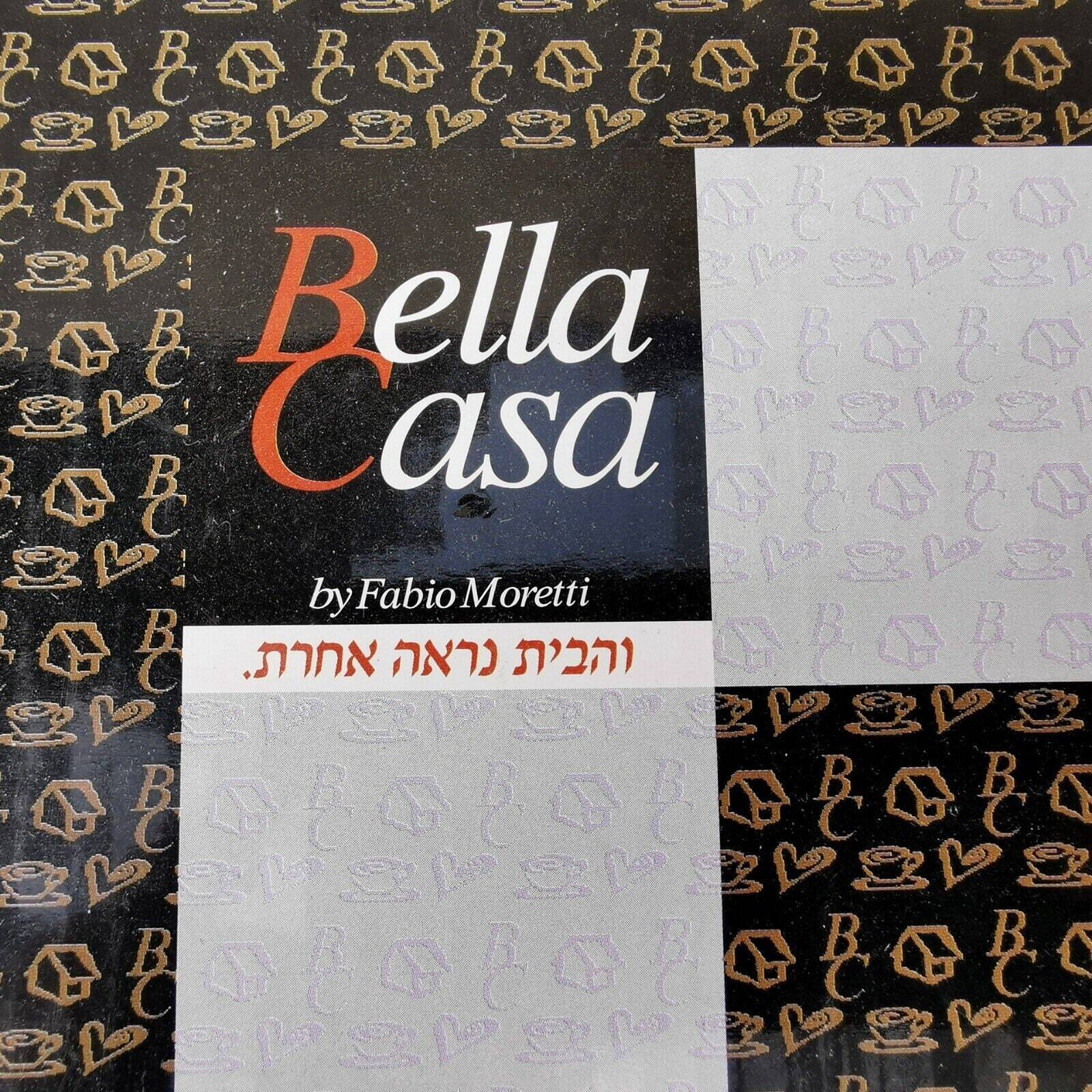 Bella Casa by Fabio Moretti White Porcelain Passover Tray Plate Judaica Rare - Image 10