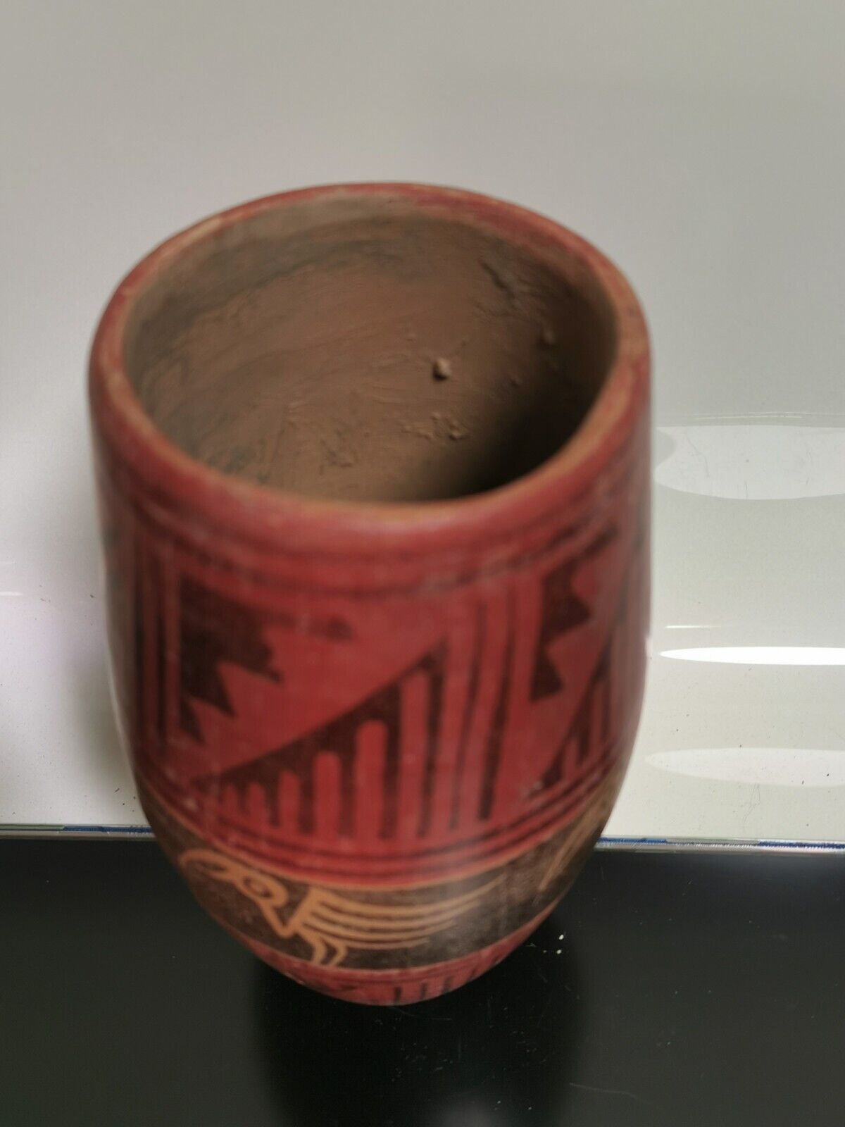Pre-Columbian Culture Moche Pottery Nazca Ceramic Vessel Jur Jag Pot Rare - Image 4