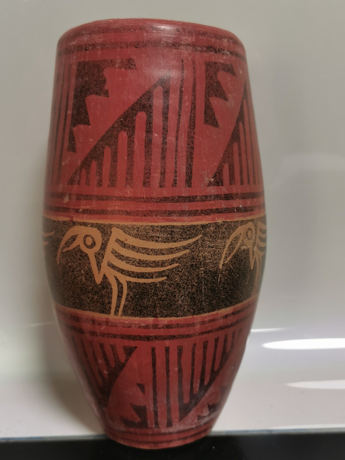Pre-Columbian Culture Moche Pottery Nazca Ceramic Vessel Jur Jag Pot Rare - Image 8