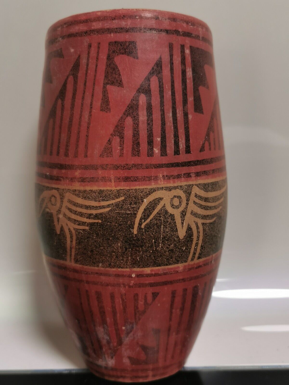 Pre-Columbian Culture Moche Pottery Nazca Ceramic Vessel Jur Jag Pot Rare