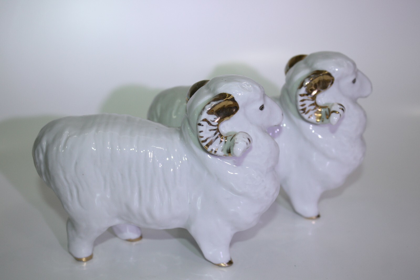LFZ Lomonosov Imperial Porcelain Ram Sheep Goat Figurine USSR Soviet Excellent - Image 12