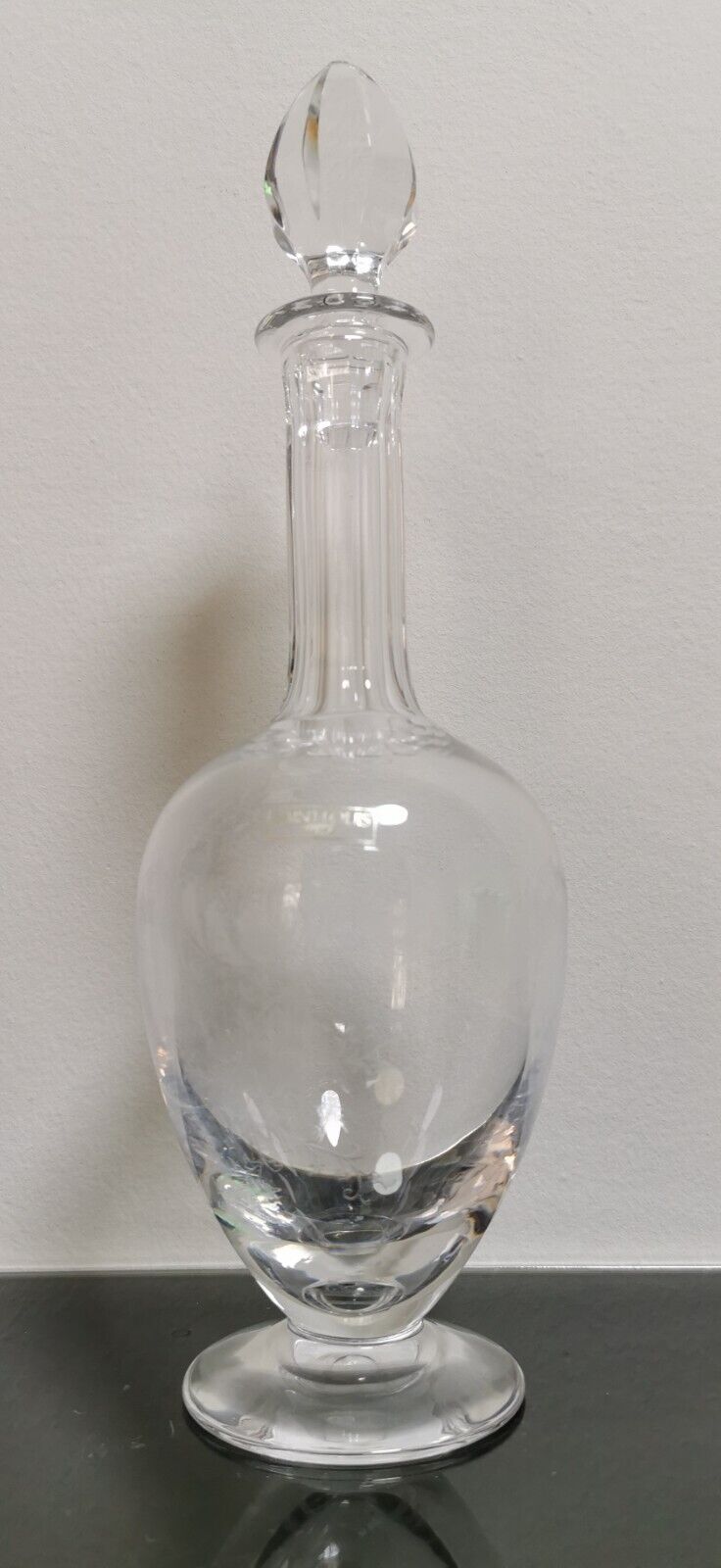 Awesome Vintage French Etched Saint Louis Liqueur Cognac Decanter Carafe Rare - Image 5