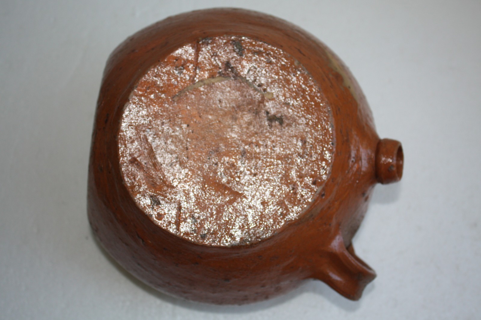 Antique Pottery Terracotta Vessel Jar Flask Unusual Gorgeous Ancient Heavy Rare - Image 13