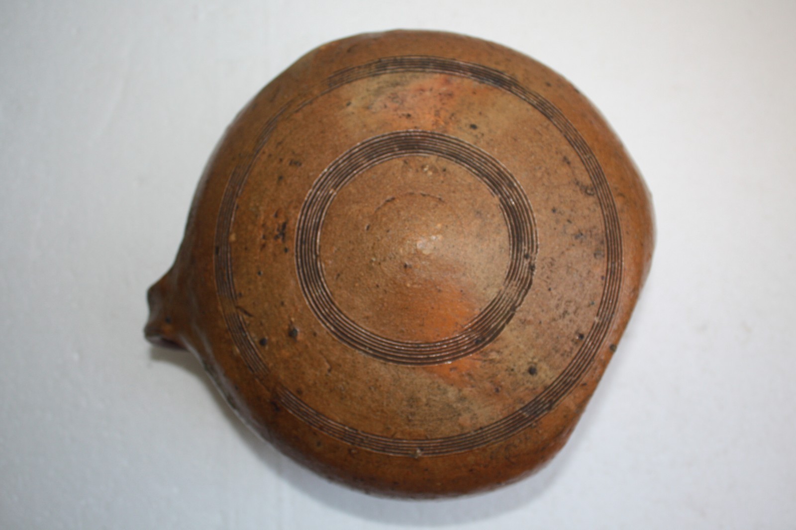 Antique Pottery Terracotta Vessel Jar Flask Unusual Gorgeous Ancient Heavy Rare - Image 8
