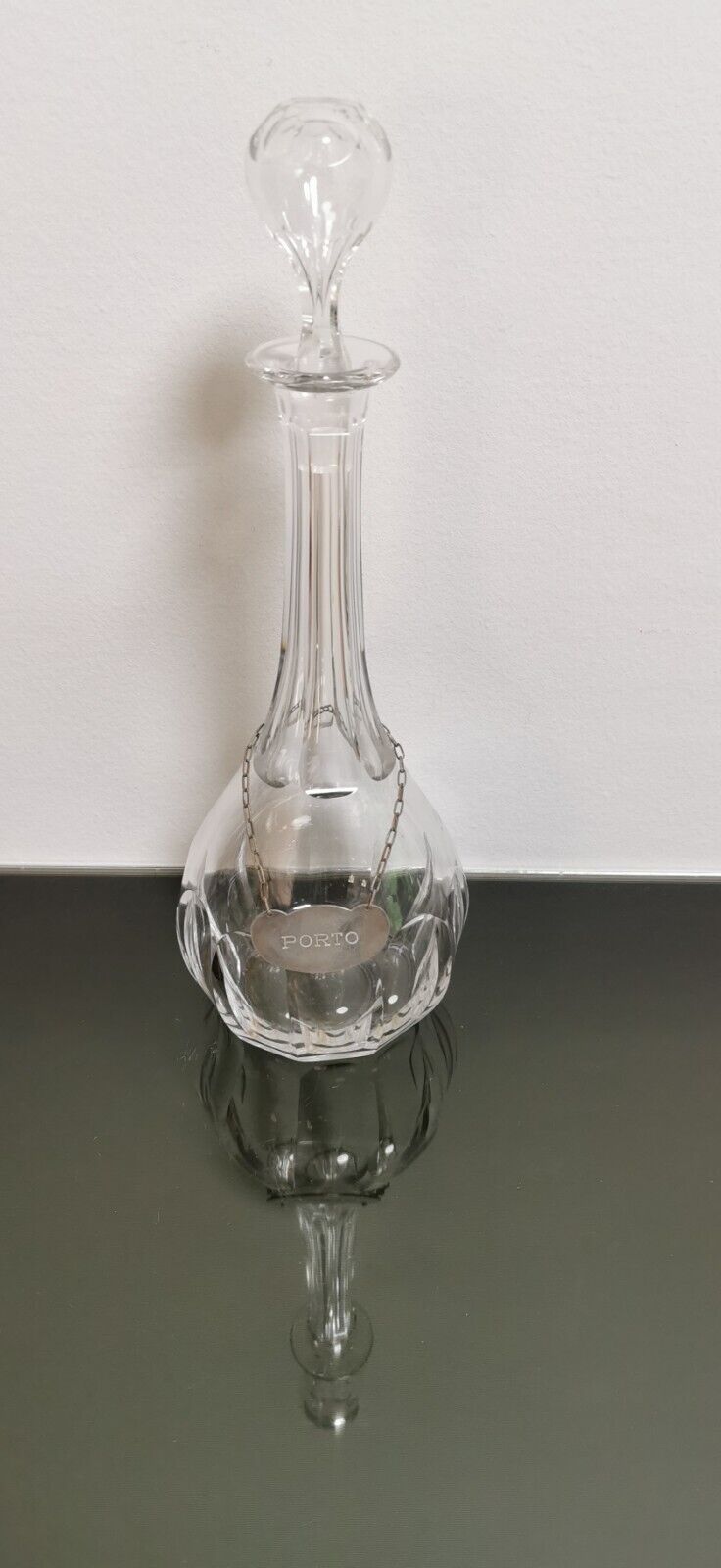 Awesome Vintage Baccarat Style Crystal Glass Decanter Carafe - Image 2