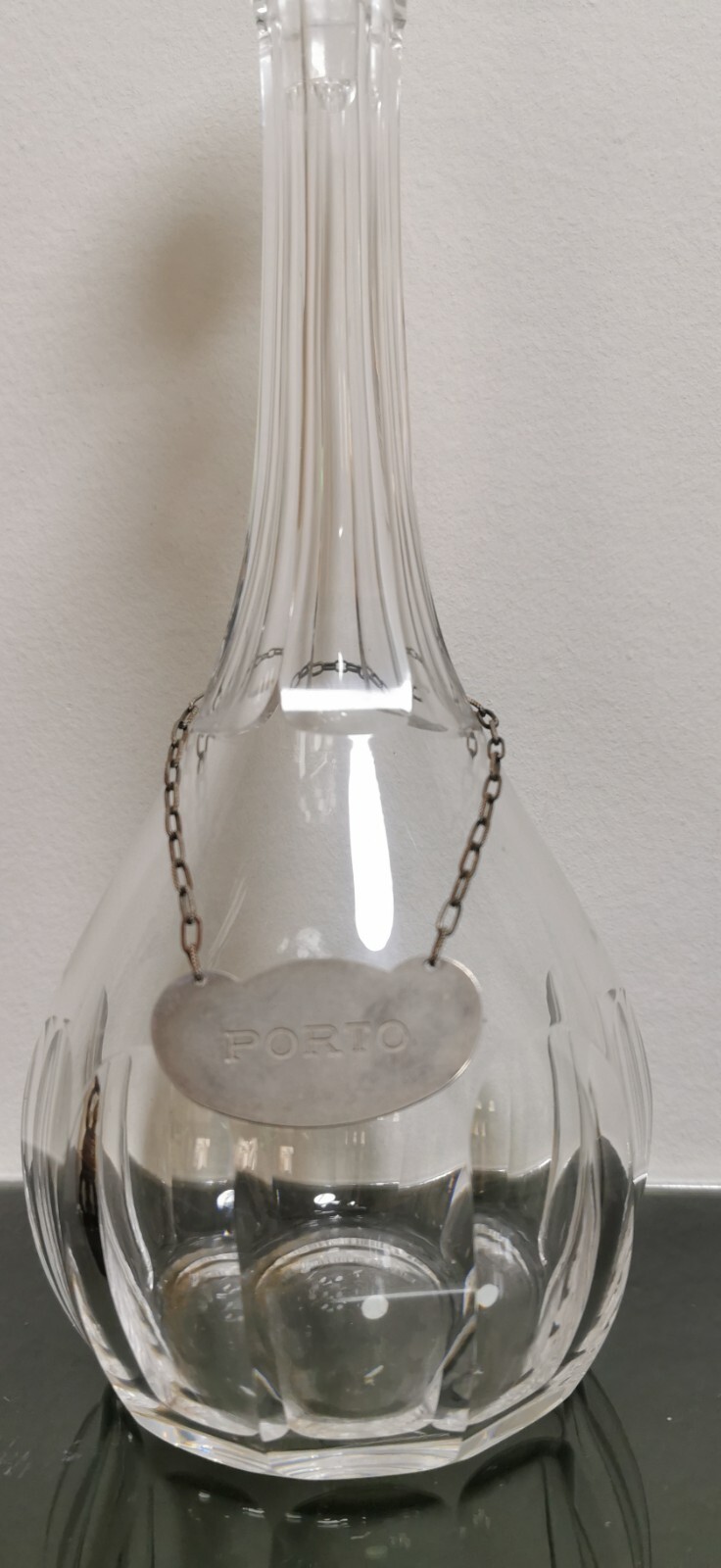 Awesome Vintage Baccarat Style Crystal Glass Decanter Carafe - Image 3