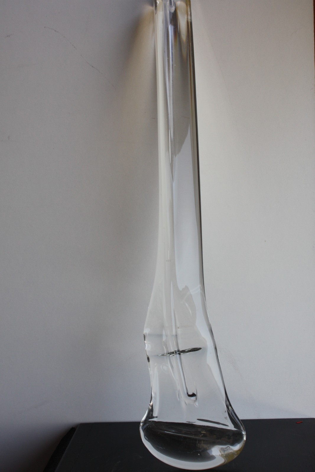Vtg Venini Tronchi Murano Hand Blown Glass Chandelier Sconce Triangle Prism 13" - Image 5
