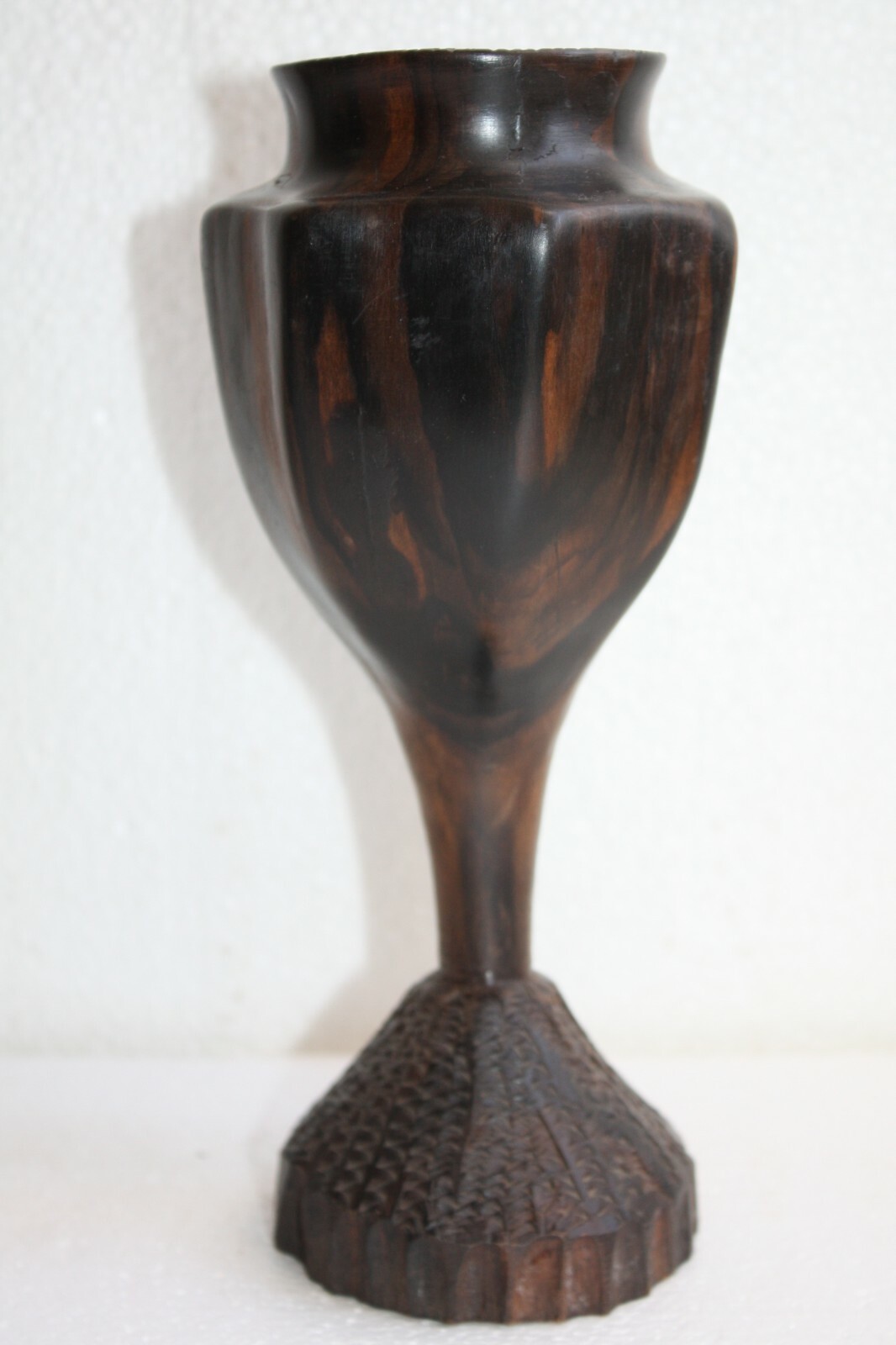 Hard and Heavy Ebony Wood Cup Goblet from the Kuba People of DR Congo - Image 5