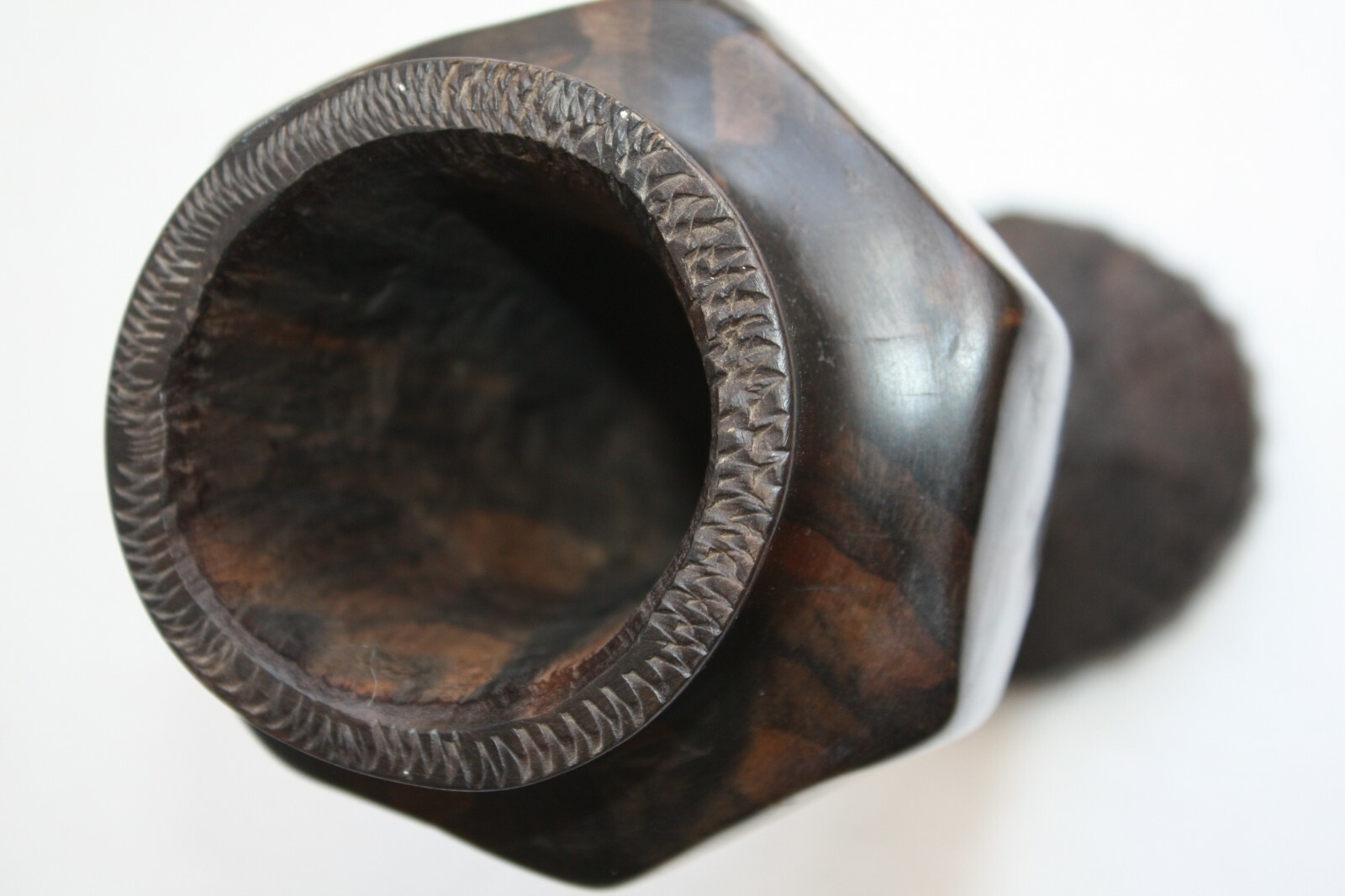 Hard and Heavy Ebony Wood Cup Goblet from the Kuba People of DR Congo - Image 8