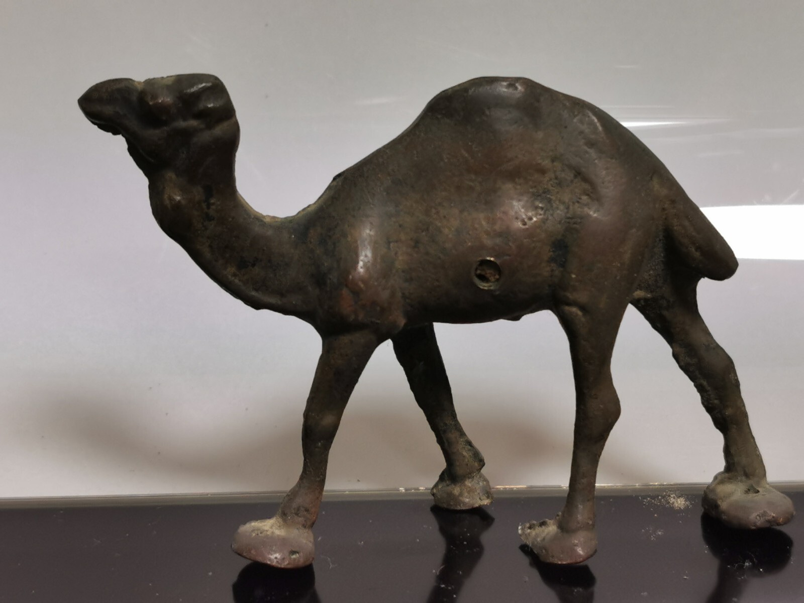 Vintage Beautiful Handmade Brass Show Piece Of Camel Used For Home Decor - Image 5