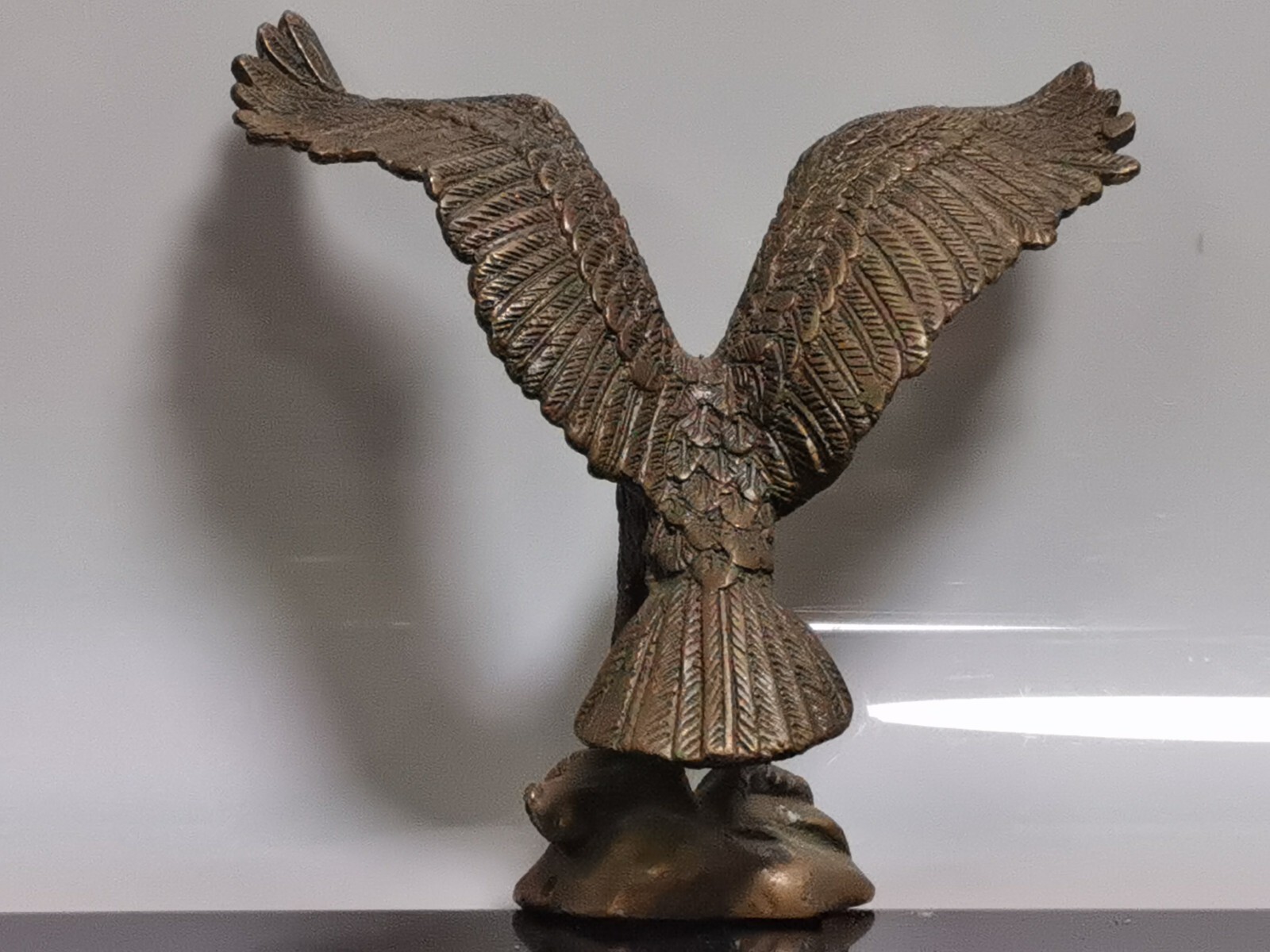 Vintage Solid Brass American Eagle Table Figurine Home Decor - Image 10