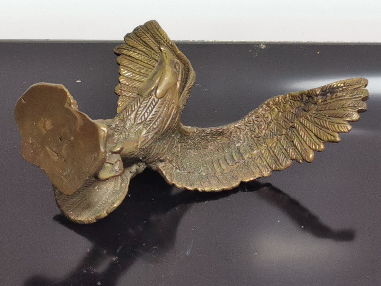 Vintage Solid Brass American Eagle Table Figurine Home Decor - Image 12