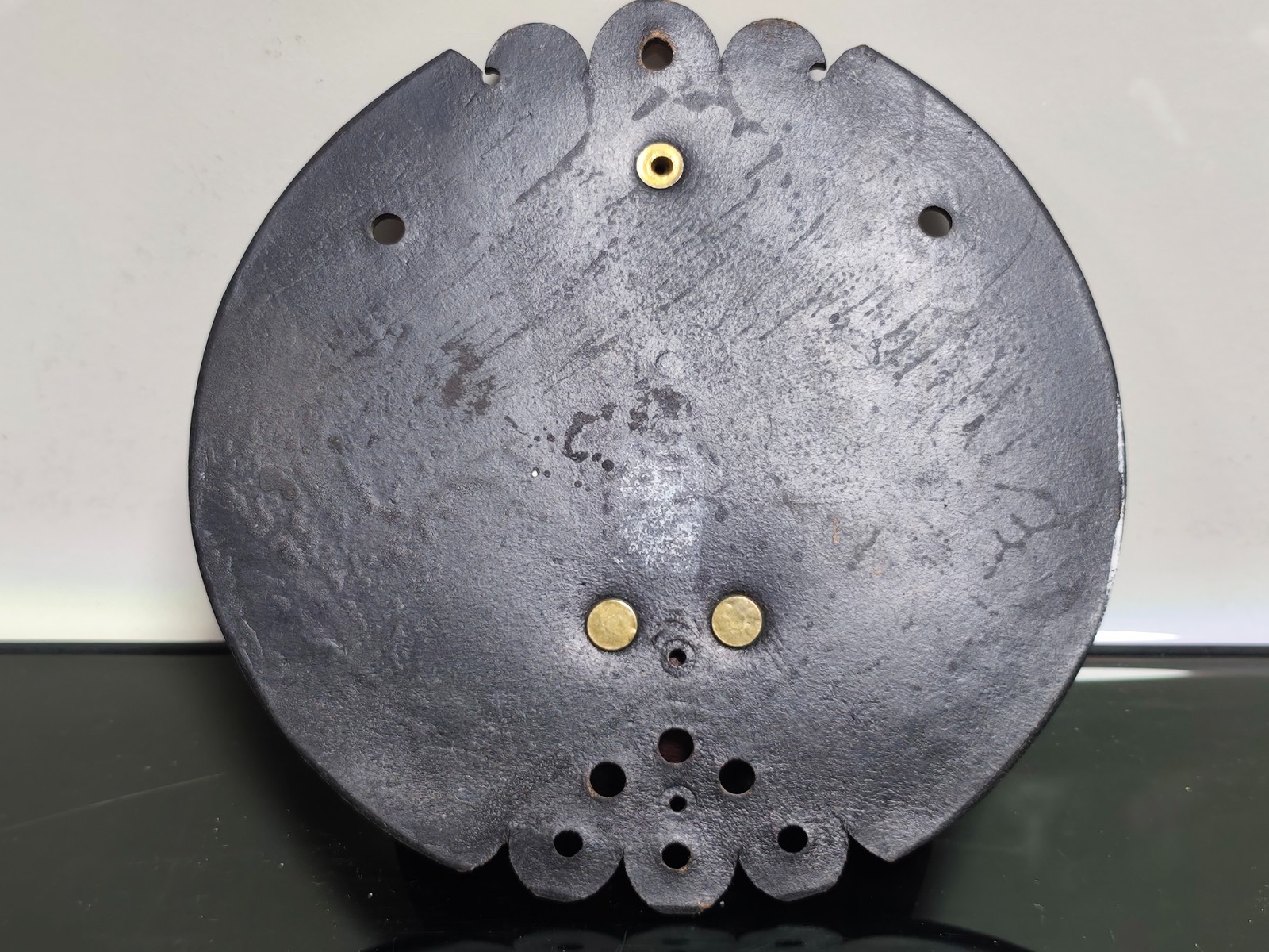 Wall-Mounted Leather Holder Perhaps for Tools or an Umbrella - Image 6